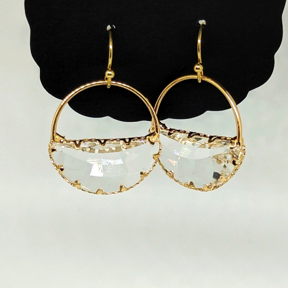 DB Half Moon Earrings